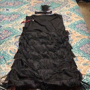 Flapper Dress with head band